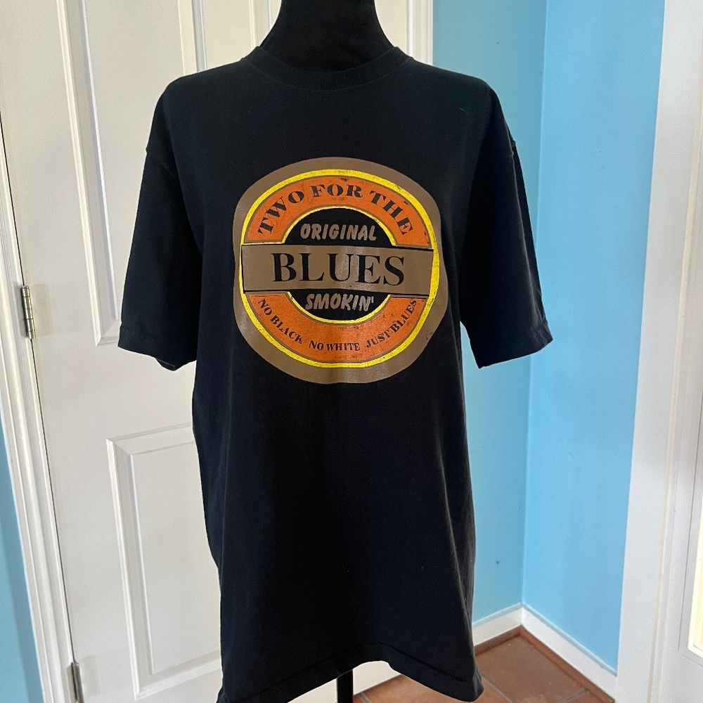 Lightnin’ Willie No Black No White Just Blues Sz L